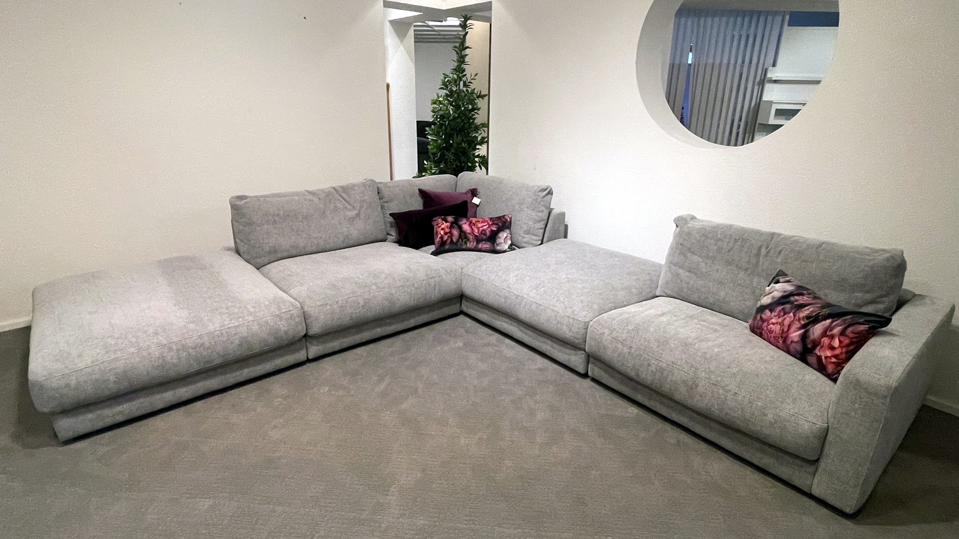 stylisches Ecksofa