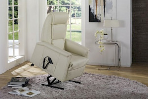 Fernseh- und Relaxsessel  Z22783-1 - Leder, Maxi, mit Aufstehhilfe